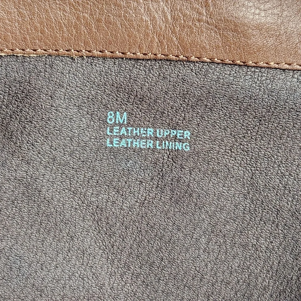 Via Spiga Georgia Over the Knee Leather Thigh Boots Tobacco Brown Women's Size 8 - Picture 12 of 16